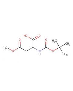 Astatech 2-((TERT-BUTOXYCARBONYL)AMINO)-4-METHOXY-4-OXOBUTANOIC ACID; 25G; Purity 95%; MDL-MFCD16619508